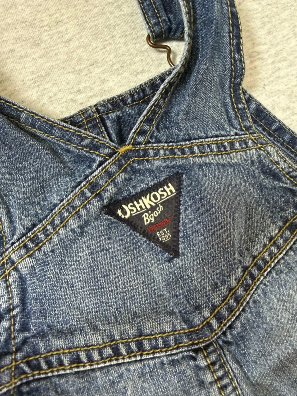 OshKosh B’gosh Classic Denim Overalls - Blue - 4T‎